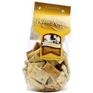 Italian Crostini Crackers with Wild Herb and Parsley   1 pack, 7 oz 