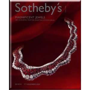   JEWELS FROM THE COLLECTION OF MARIA CALLAS. SOTHEBYS Books