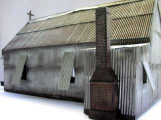 48 CHURCH KIT can be ordered in wood or iron siding  