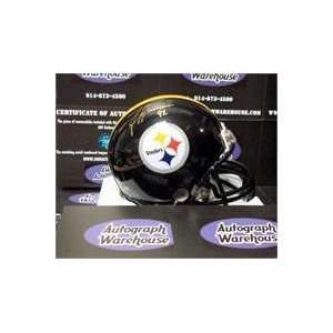 James Harrison autographed Football Mini Helmet (Pittsburgh Steelers)