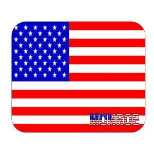  US Flag   Monroe, Louisiana (LA) Mouse Pad Everything 