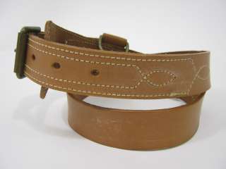 MULBERRY COMPANY Tan Leather Belt Sz 30/75  
