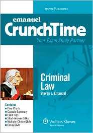 Crunchtime, (0735558213), Steven L. Emanuel, Textbooks   Barnes 
