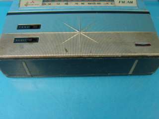 Mitsubishi FX 252 Space Age Jetsons Radio 11 Transistor Am/FM Music 