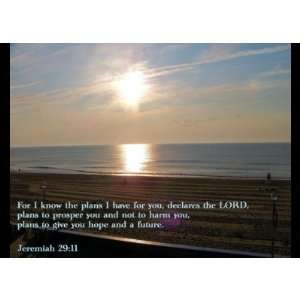  Jeremiah 2911 Sunrise Greeting Card Health & Personal 