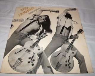 1976 RECORD LP VINYL TED NUGENT FREE FOR ALL EPIC 33RPM  