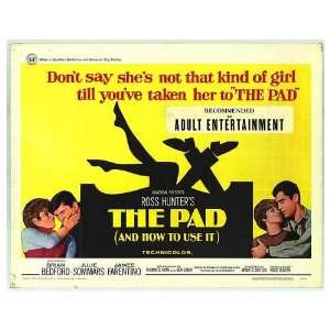  Pad Original Movie Poster, 28 x 22 (1966)
