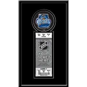  NHL 2012 NHL Winter Classic Single Ticket Frame Sports 