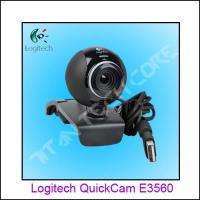 Logitech QuickCam 3560 1.3MP USB Webcam w/Built in Mic 097855061713 