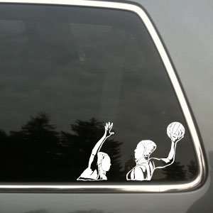  Womens Water Polo Players Vinyl Decal small Everything 
