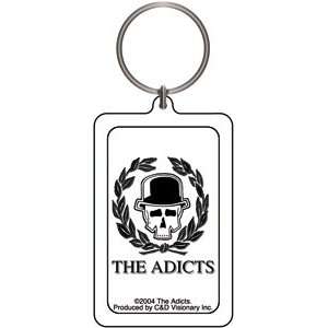  The Adicts Skull Vine Lucite Keychain K 1486 Toys & Games