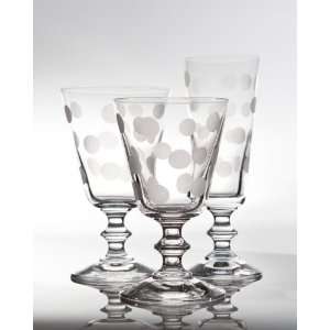  Sabre Dots Water Glass
