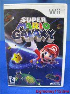 NINTENDO Wii VIDEO GAME   SUPER MARIO GALAXY   Wii VIDEO GAME   NO 
