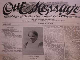 1902 06 Our Message Temperance MA Woman Christian News  