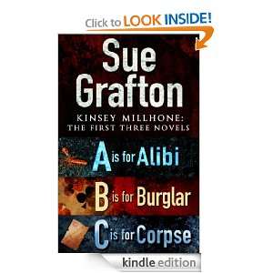   Millhone First Three Novels Sue Grafton  Kindle Store