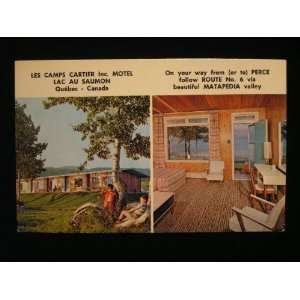   Cartier Inc. Motel, Lac au Saumon, Quebec PC not applicable Books