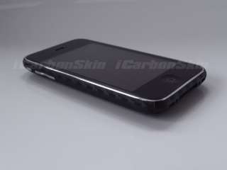iPhone 3G/3GS BLACK CARBON FIBER BODY SKIN 3M Di Noc  