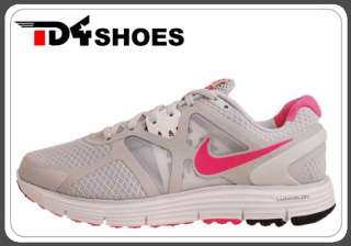 Nike Wmns Lunarglide 3 Grey Pink Flash White New Womens Running Shoes 