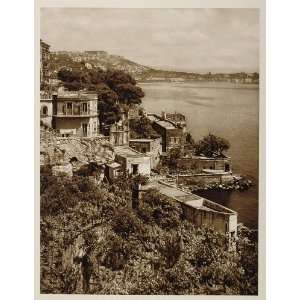  1925 View Bay of Naples Napoli Via Posillipo Road Italy 