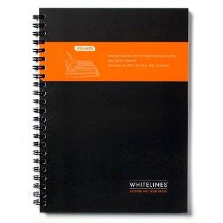 Whitelines Wire A5 Notebook, Squared, Black (WL75 WBA5S) by Whitelines