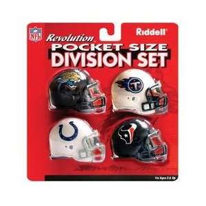  AFC South Division (4pc.) Revolution Style Pocket Pro 
