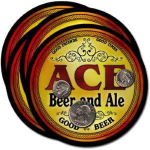  Ace, TX Beer & Ale Coasters   4pk 