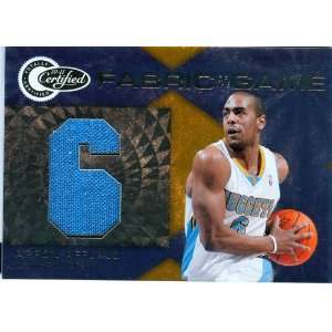   Authentic Arron Afflalo Game Worn Jersey Card