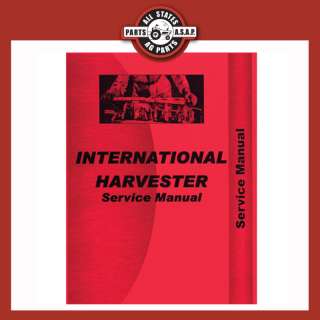 Service Manual International 454 464 484 574  