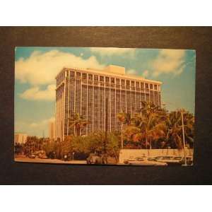  50s Doral Beach Hotel, Miami Beach FL Postcard not 