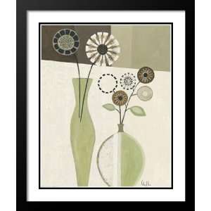  Cheryl Lee Framed and Double Matted 25x29 Green And White 