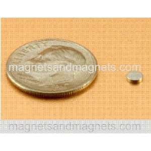   of N40 1/8 X 1/32 Neodymium Rare Earth Disc Magnets 