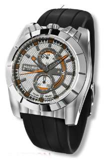 Haurex Italy Android Mens chronograph silver Watch 3A362USO 