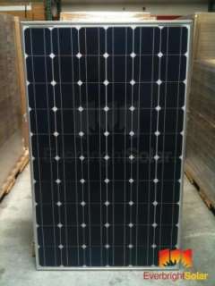 10 Sharp 240w Mono Solar Panels with 60 Cells, B grade, UL CEC, NU 