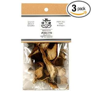India Tree Porcini Mushrooms, .35 Ounce Unit (Pack of 3)  