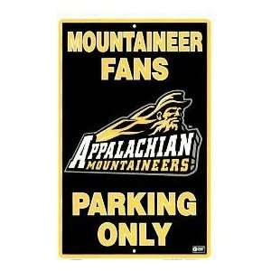 Appalachian State Parking Sign