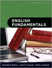 English Fundamentals, (0205617816), Donald W. Emery, Textbooks 