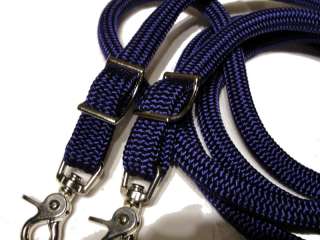 Endurance Trail Reins 5/8 x 9.5 ft NWT PURPLE  