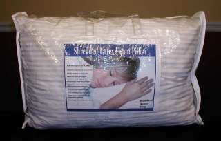 King Shredded Latex Foam Pillow FIRM PILLOWS  