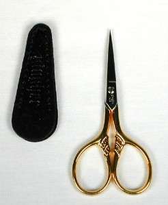 Gingher Golden Lions Tail 3.5 Embroidery Scissors  