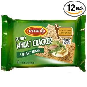 Osem Sunny Wheat Cracker Bran, 8.1 Ounce Packages (Pack of 12)  