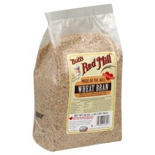 Bobs Red Mill Wheat Bran, 20 Ounce (Pack of 4)