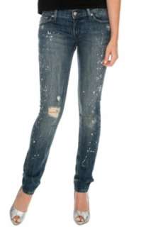 Levis 524 Skinny Ultra Low Rise Jeans painter  