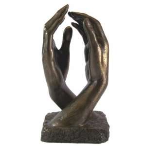  Cold Cast Bronze Hands Romantic Sculpture Inspired By The 