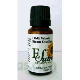  Lime/ Steam Distilled   E.O   0.5 oz. Health & Personal 