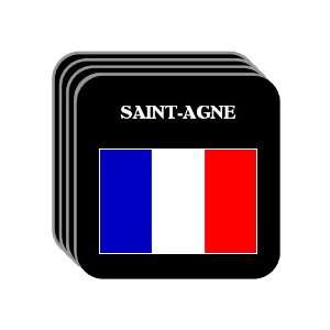  France   SAINT AGNE Set of 4 Mini Mousepad Coasters 
