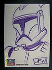 Topps Star Wars Galaxy 7 Brian Rood Boba Fett Sketch card  