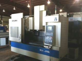OKUMA MX 55VA CNC MILL, VERTICAL MACHINING CENTER  