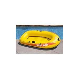  INTEX Club 300 Inflatable 3 Person Raft Boat (58322EP 