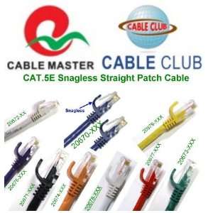  5 Ft, Cat5e 350 MHz (UL CSA 100% Coppers)Snagless Patch Cable 