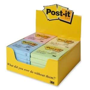  Post it Adhesive Note,Self adhesive, Repositionable   3 x 